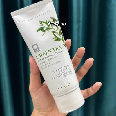 Dabo Green Tea Natural Rich Foam Cleanser