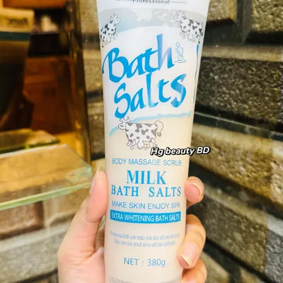 FASMC Milk Bath Salts Body Massage Scrub 380g