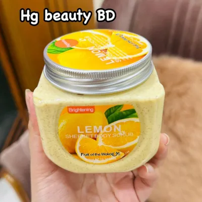 Fruit of Wokali Lemon Body Scrub 350ml