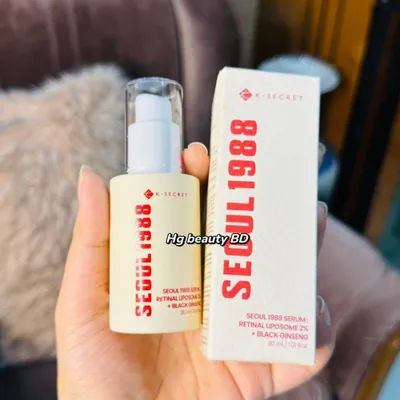 KSECRET SEOUL 1988 Serum: Retinal Liposome 2% + Black Ginseng 30ml