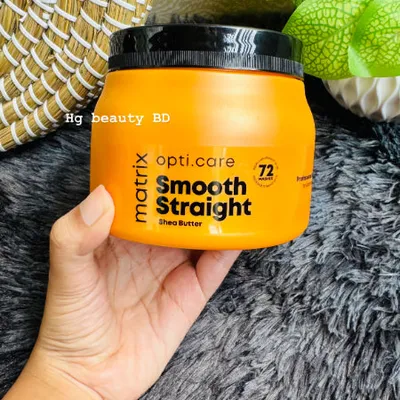 Matrix Opti Care Smooth Straight Hair Masque with Shea Butter 490g