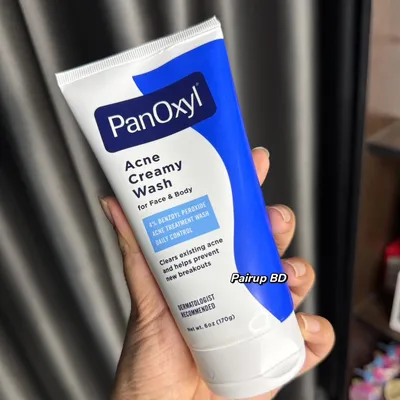 PanOxyl Acne Creamy Wash Benzoyl Peroxide 4% Daily Control