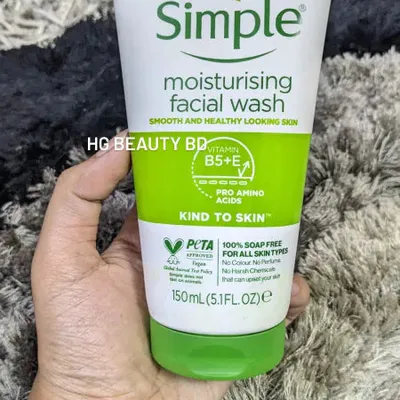 Simple Kind to Skin Moisturising Face Wash – 150ml