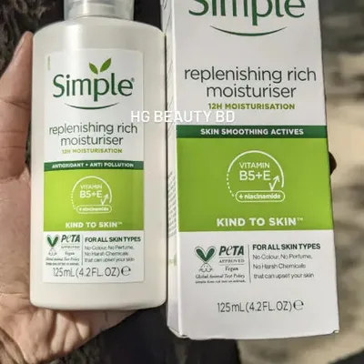 Simple Kind to Skin Replenishing Rich Moisturizer 125ml