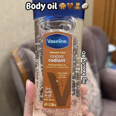 Vaseline cocoa radiant body oil 200ml