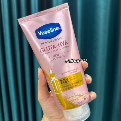 Vaseline Healthy Bright Gluta-Hya Serum Burst Lotion Dewy Radiance