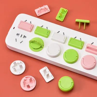 Child Safety Protection Socket Plug Protector 1 packet (10pcs)