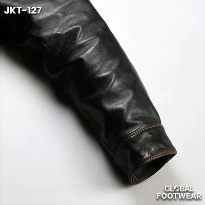 Men’s Genuine Leather 506 Vintage Leather Retro Amekaji Style Jacket