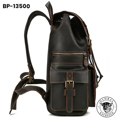 Genuine Leather Large-Capacity Travel Bag