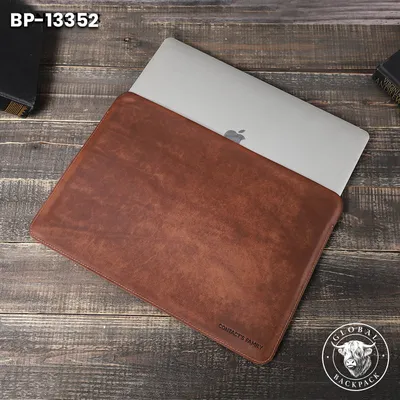 For new macbook air 13.6 protective case leather simple apple laptop Bag