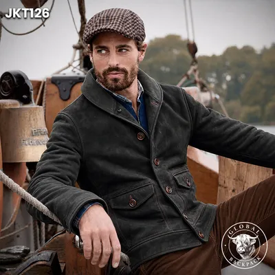 Men’s Premium Genuine leather Cossack Jacket