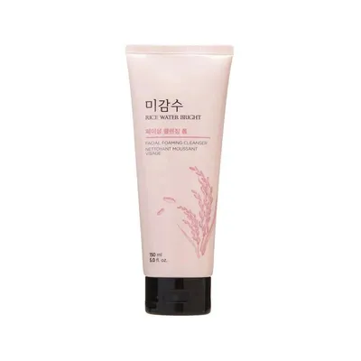 The Face Shop Rice Water Bright Facial Foaming Cleanser 100ml
