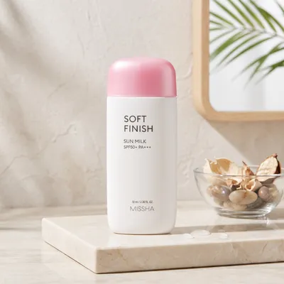 Missha All Around Safe Block Soft Finish Sun Milk SPF50+/PA+++ 70ml