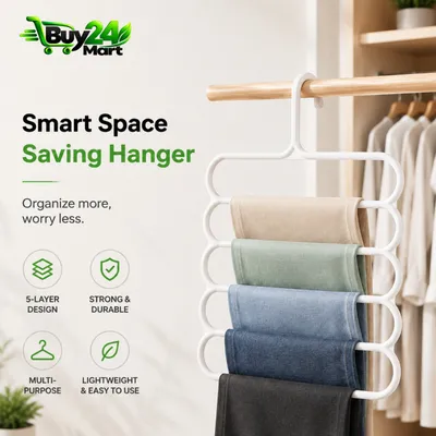 5-Layer Space Saving Hanger