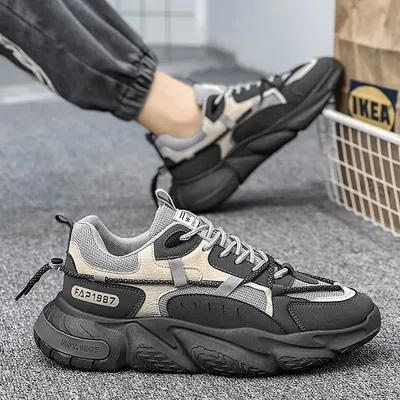 Trendy Lace Up Premium Sports Shoes 