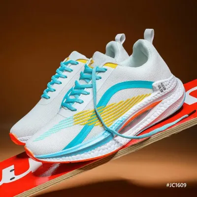 Men's Popcorn Sole Air Cushion Running Shoes - Trendy Sports Sneakers