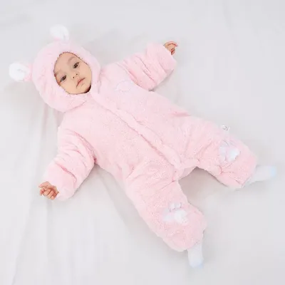 Baby Jumpsuits Winter Thickened Warm Clothes