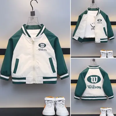 Boys’ Classic Baseball Jacket
