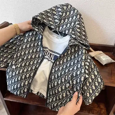 Children's Coat Casual Printed Jacket 