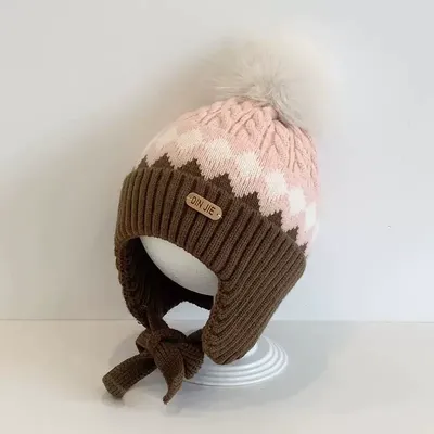 Korean-style Wool Winter Hats For Children