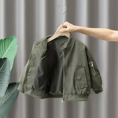 New Stylish Children's Trendy Baseball Jacket