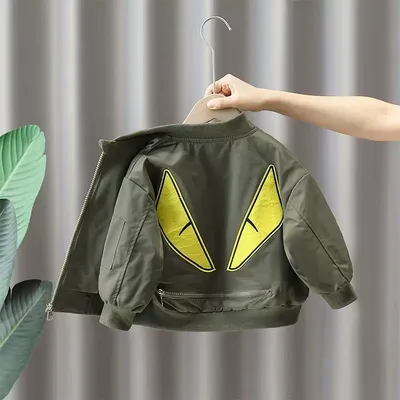 New Stylish Children's Trendy Baseball Jacket