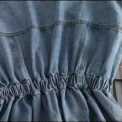 New Korean Style Girls' Denim Short Top Jacket