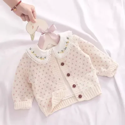 Baby Organic Cotton Knitted Sweater 