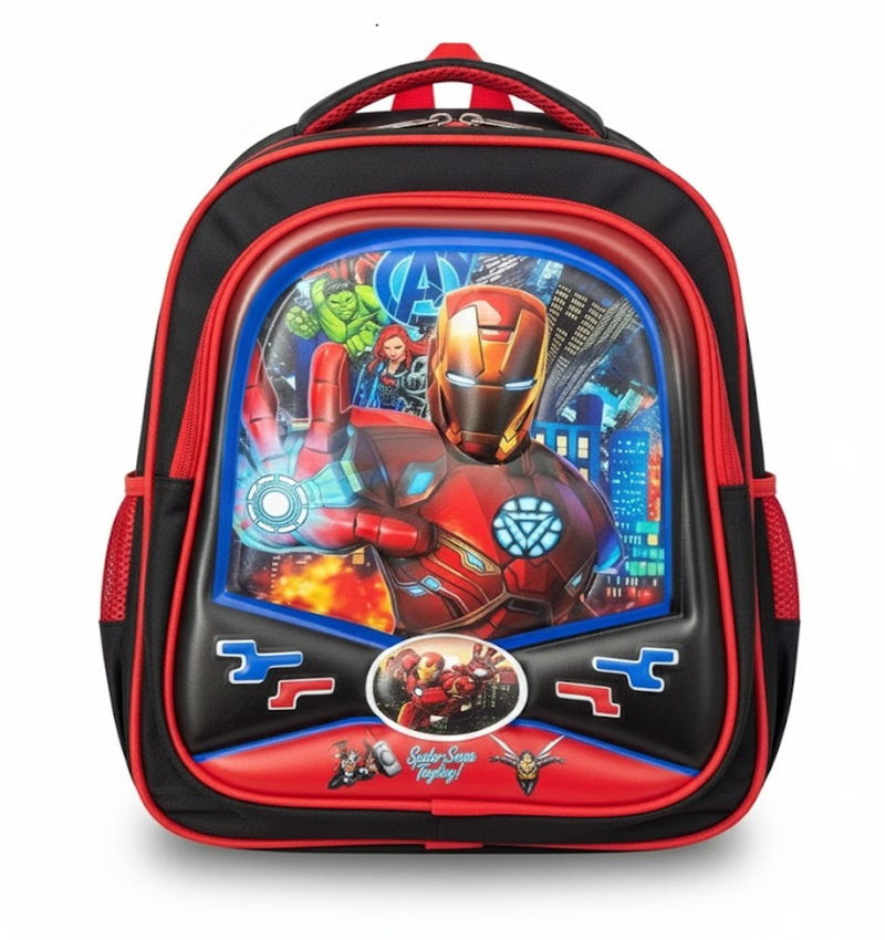 Iron Man "Avengers Assemble" 3D Armor School Backpack – Pro Series Hero Edition