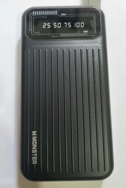  Monstar Powerbank 10000 mAh Built In Cable and Led Light 