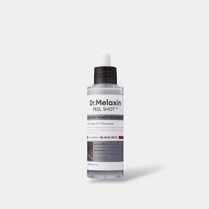 Dr.Melaxin Peel Shot Exfoliating Black Rice Ampoule (80ml)