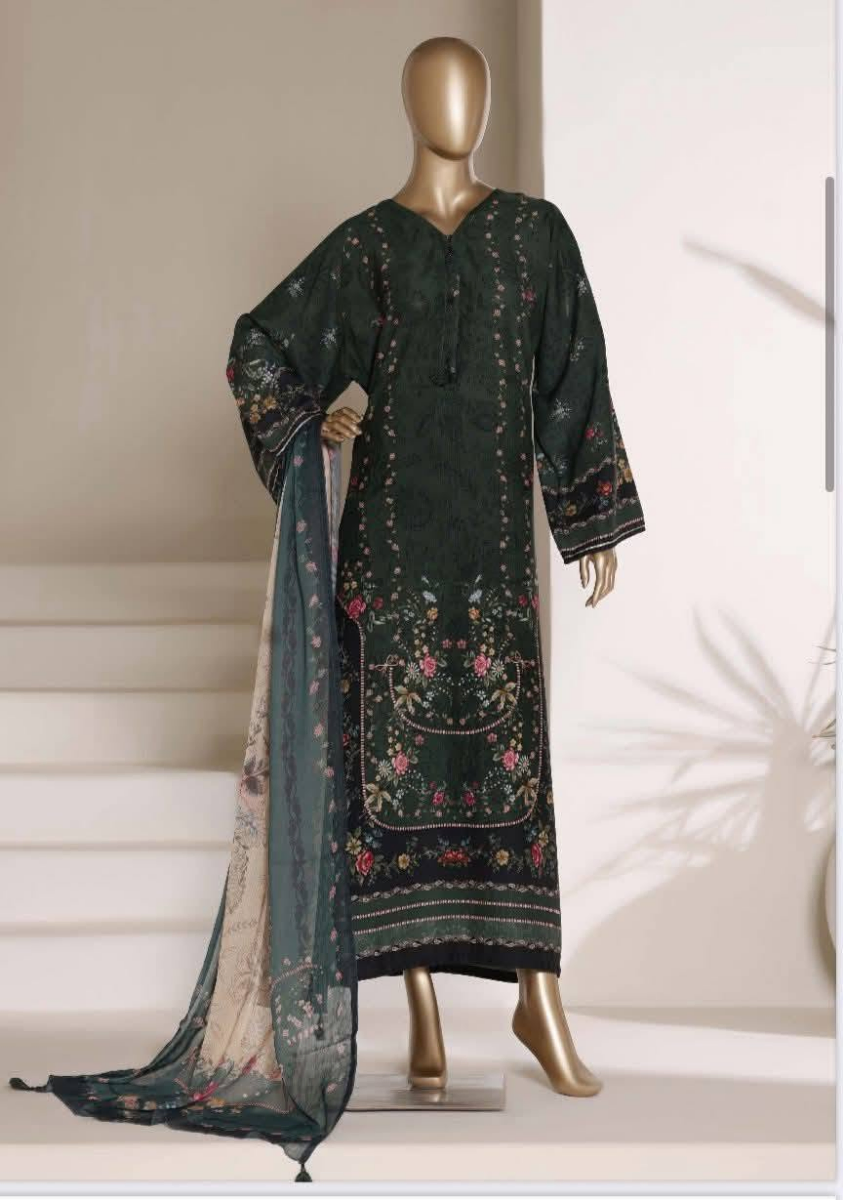 Pakistani Original Sadabahar Kaftaan 3Pcs 