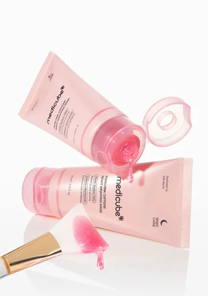 Medicube PDRN Pink Caffeine Night Wrapping Mask (75ml)