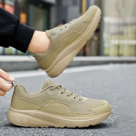 TRENDY BREATHABLE MESH CASUAL MEN'S SHOES GB-YA63