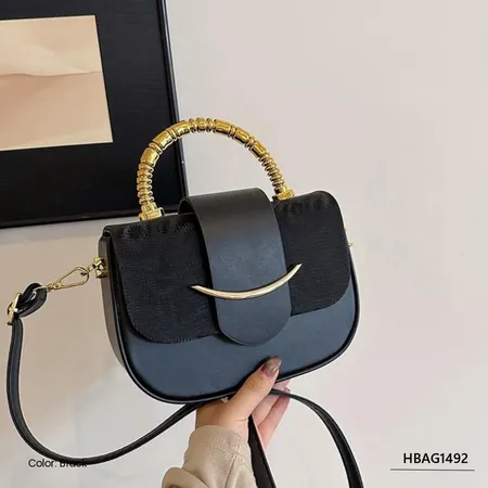 Golden Lattice Women’s Handbag