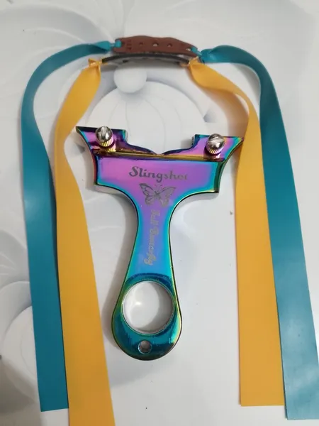 Rainbow Collor Butterfly Slingshot 