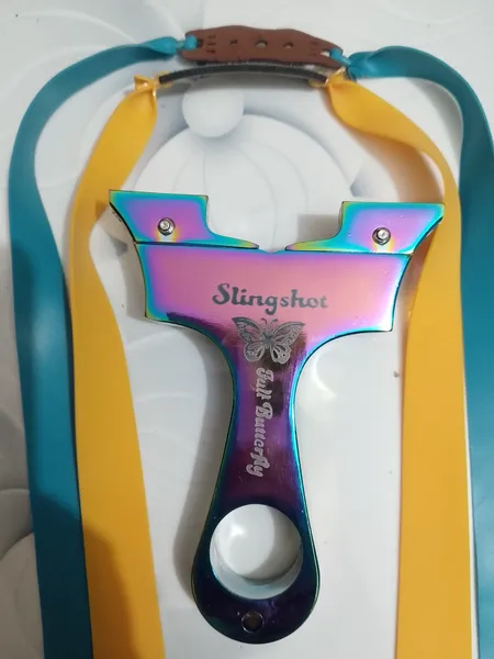 Rainbow Collor Butterfly Slingshot 