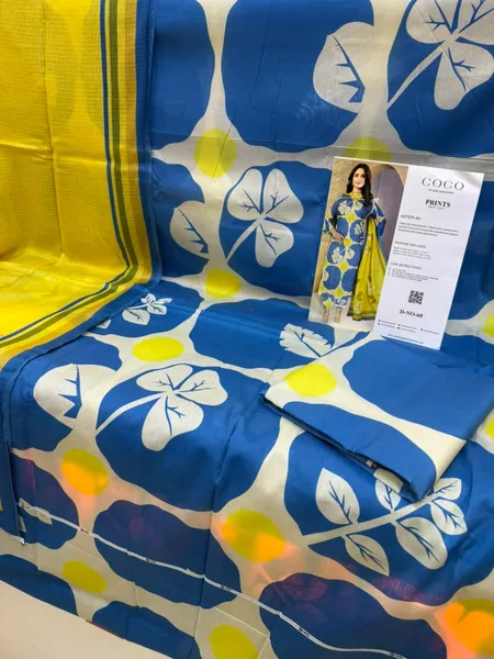 Coco Printed Swizz Lawn Unstitched Pakistani Dress