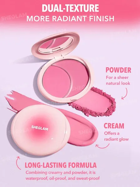Sheglam Cheek 2 Cheek Blush Duo-Pitaya Fruit