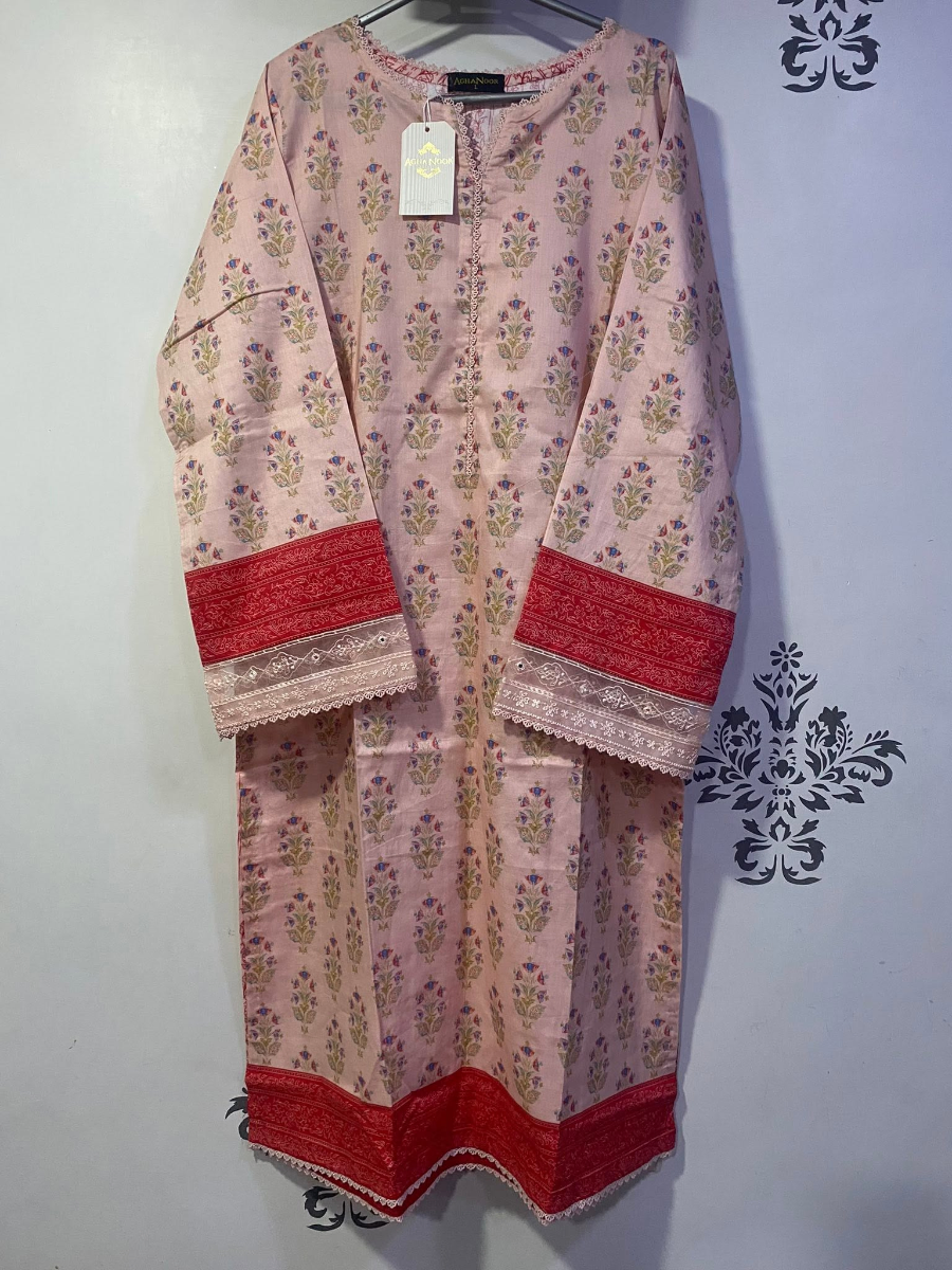 AGHANOOR -  2 Piece - Digital Printed Cotton Suit S110279