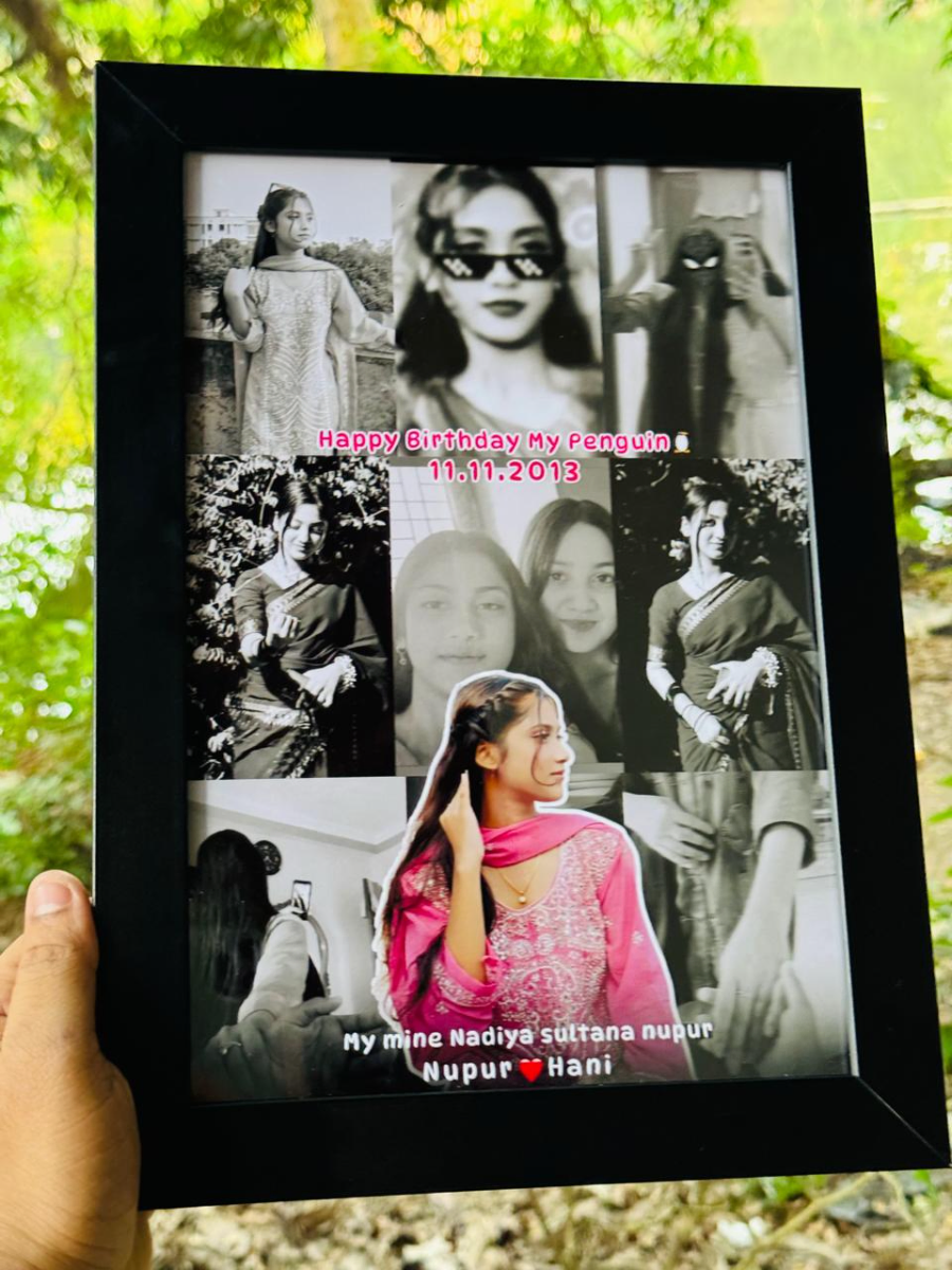 Customized Birthday Frame (Large Size )