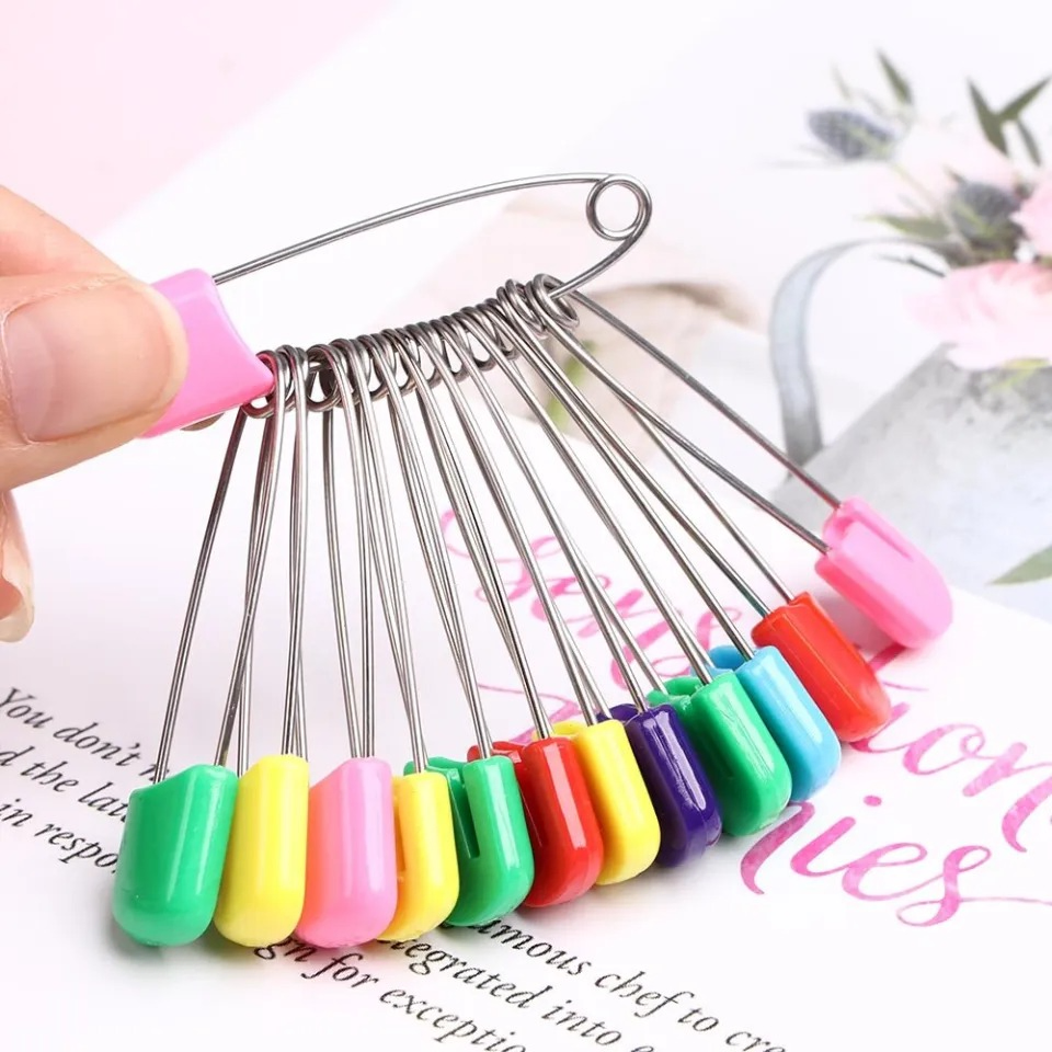 Multicolor Hijab Safety Pin (25 Pcs)