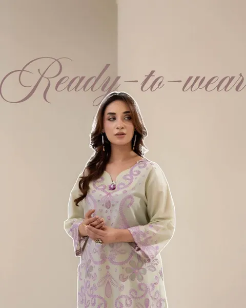 Pakistani Original Adan's Libas Embroidered Coord sets _ Mint 