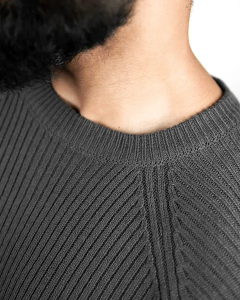 Basics Knitted Jumper in Grey