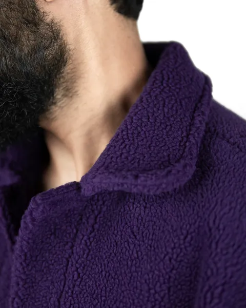 Basics Sherpa Jacket V3 in Violet Colourway