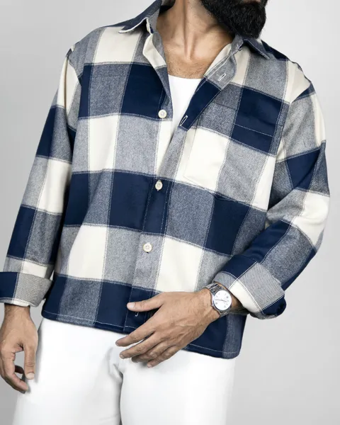 Basics Workshirt in Navy Dune