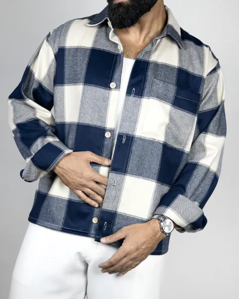 Basics Workshirt in Navy Dune