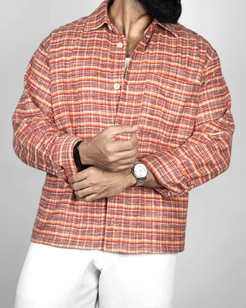 Basics Workshirt in Old Mill Plaid