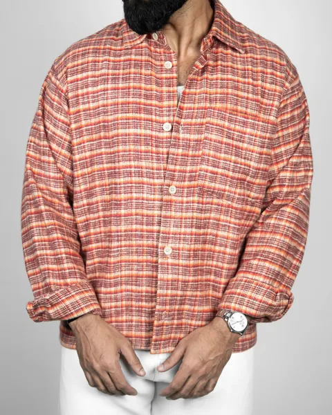 Basics Workshirt in Old Mill Plaid