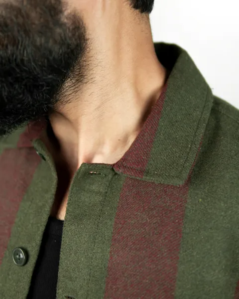 Basics Workshirt in Retro Striped